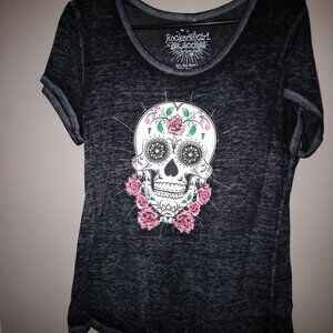 Women's  BLACK ALL ACCESS ENTERTAINMENT COTTON/ POLYESTER TOP SIZE XL